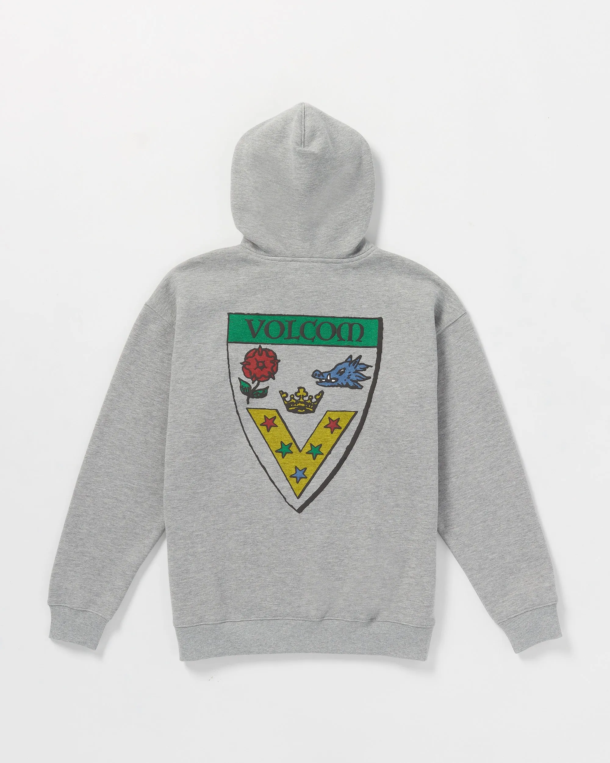 Fergadelic Pullover Hoodie - Heather Grey sold by Volcom product image thumbnail 2