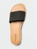 Simple Slide Sandals - Black sold by Volcom