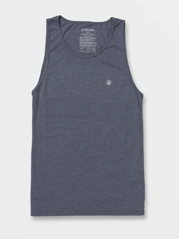 Solid Heather Tank - Dark Slate Heather sold by Volcom