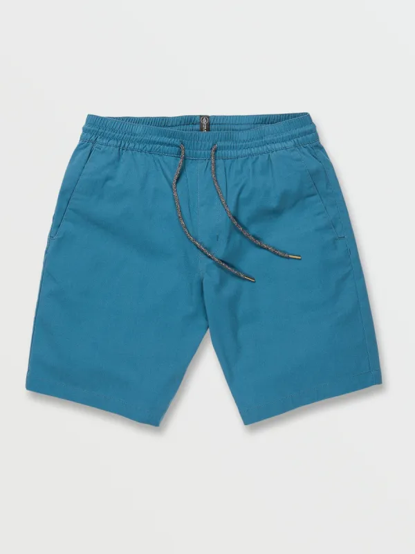 Frickin Elastic Waist Shorts - Aged Indigo sold by Volcom