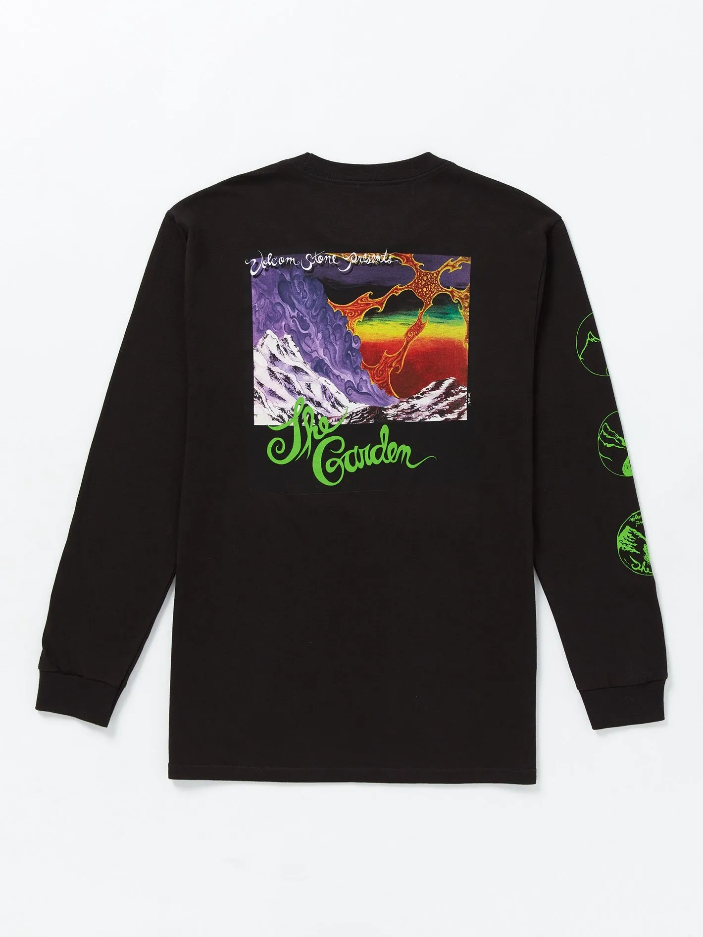 Volcom Entertainment The Garden Long Sleeve Tee - Black sold by Volcom product image thumbnail 4