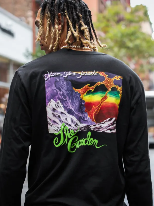 Volcom Entertainment The Garden Long Sleeve Tee - Black sold by Volcom