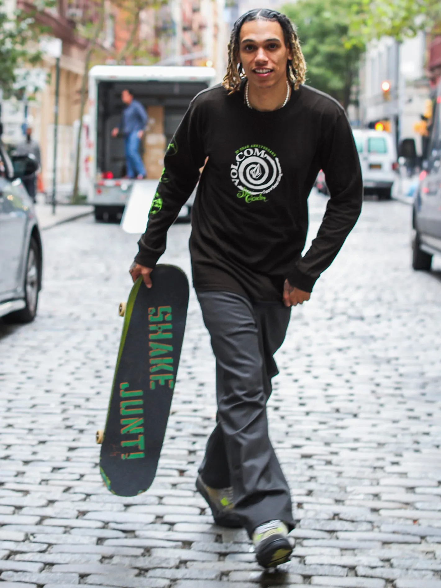 Volcom Entertainment The Garden Long Sleeve Tee - Black sold by Volcom product image thumbnail 5