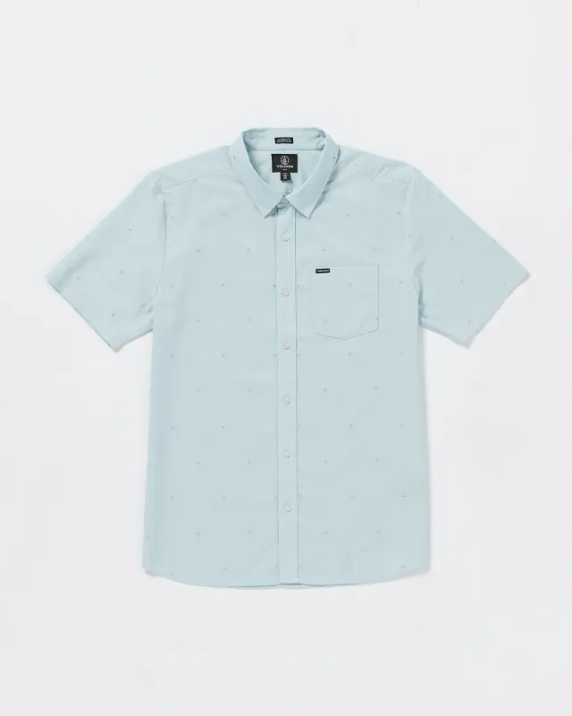 Bankstone Woven Short Sleeve Shirt - Road Sky sold by Volcom