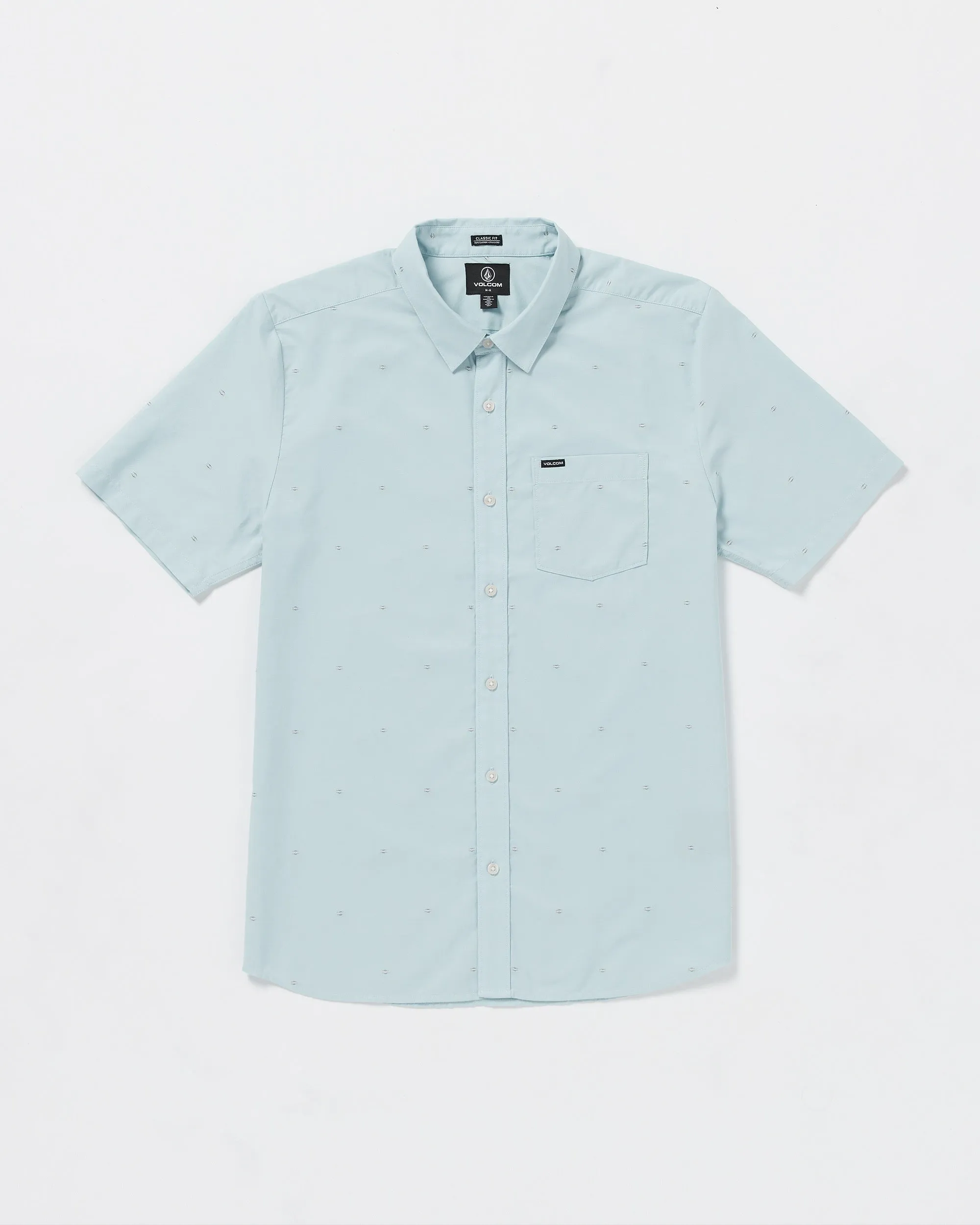 Bankstone Woven Short Sleeve Shirt - Road Sky sold by Volcom