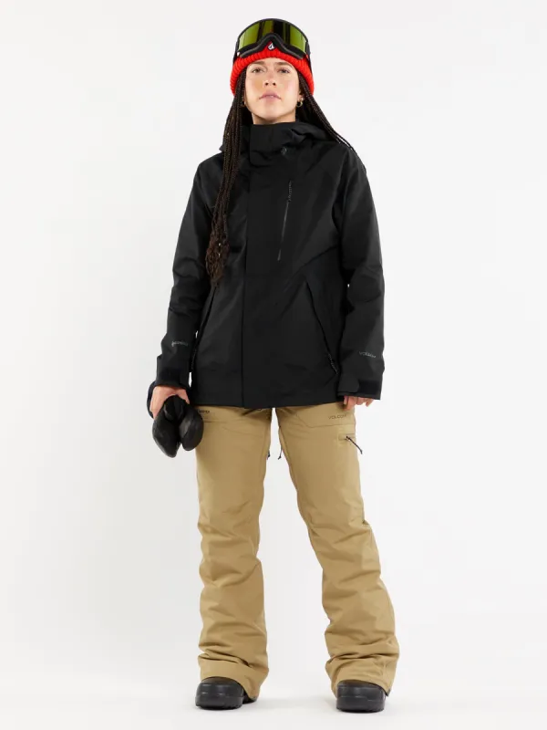 Womens V.Co Aris Insulated Gore Jacket - Black sold by Volcom
