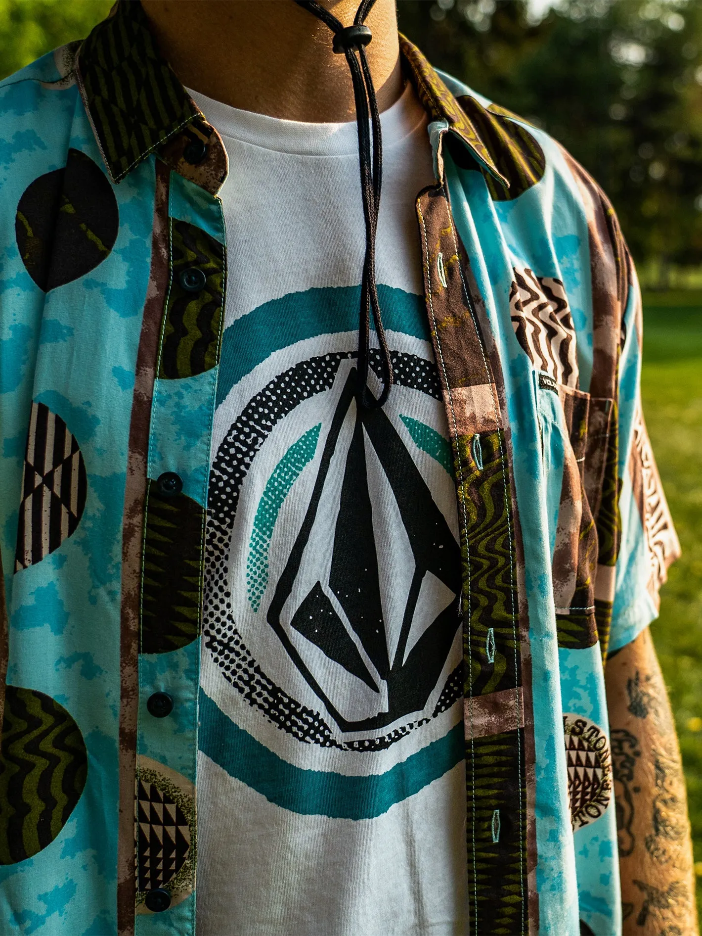 Stonez Eye Short Sleeve Tee - White sold by Volcom product image thumbnail 5