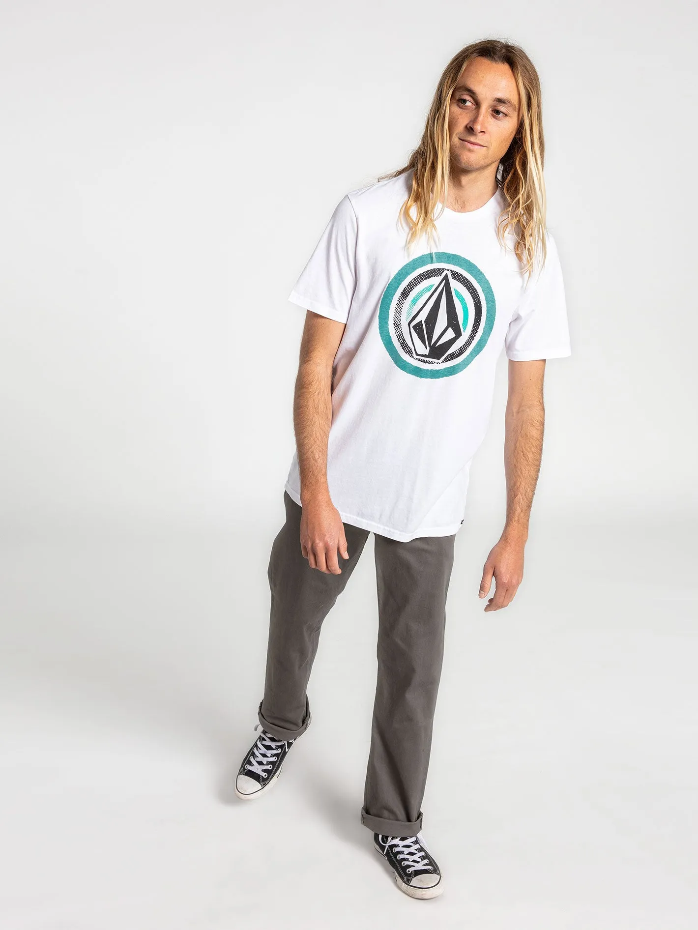 Stonez Eye Short Sleeve Tee - White sold by Volcom product image thumbnail 2