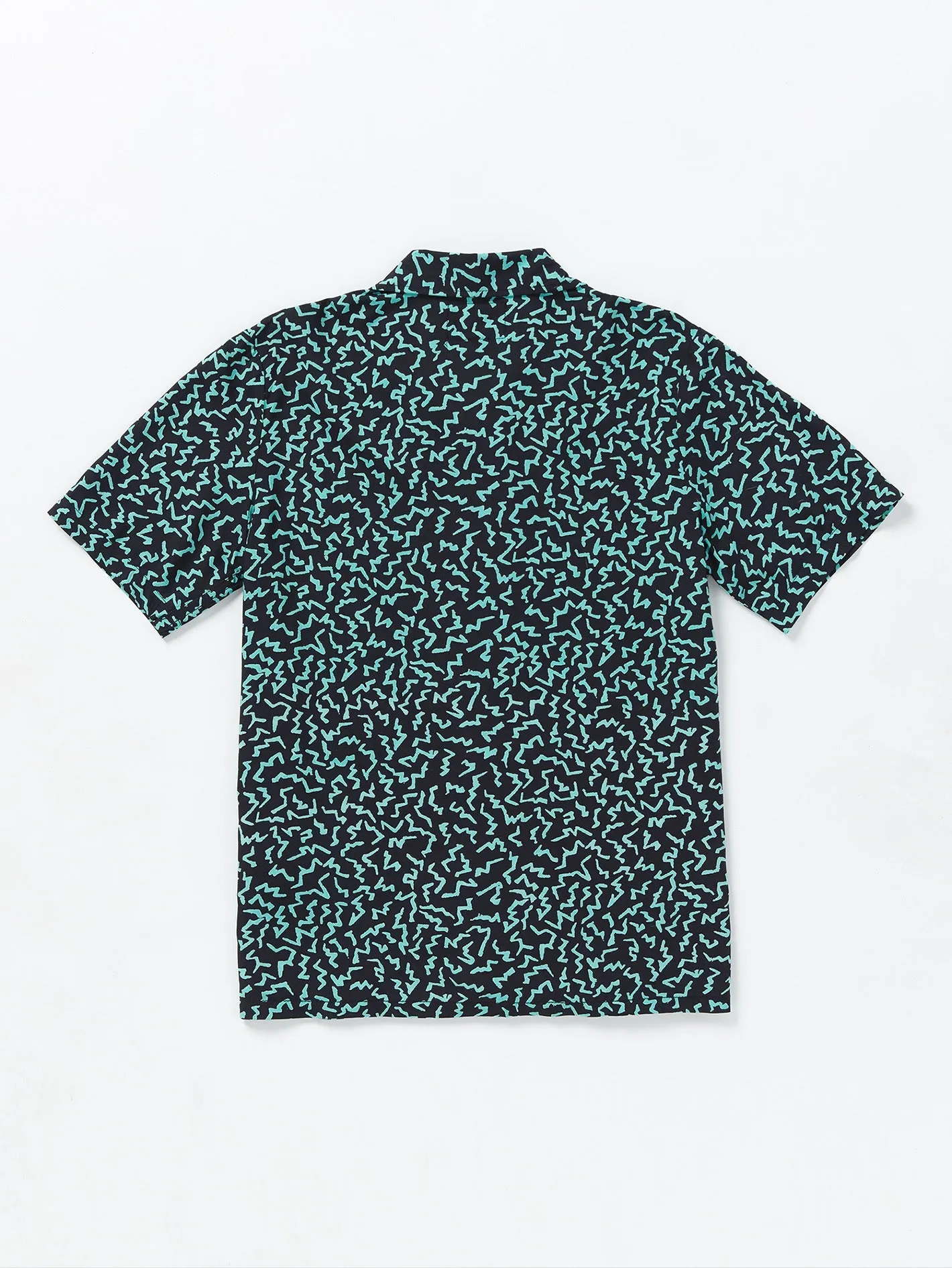 Big Boys Asphalt Beach Short Sleeve Shirt - Black sold by Volcom product image thumbnail 4