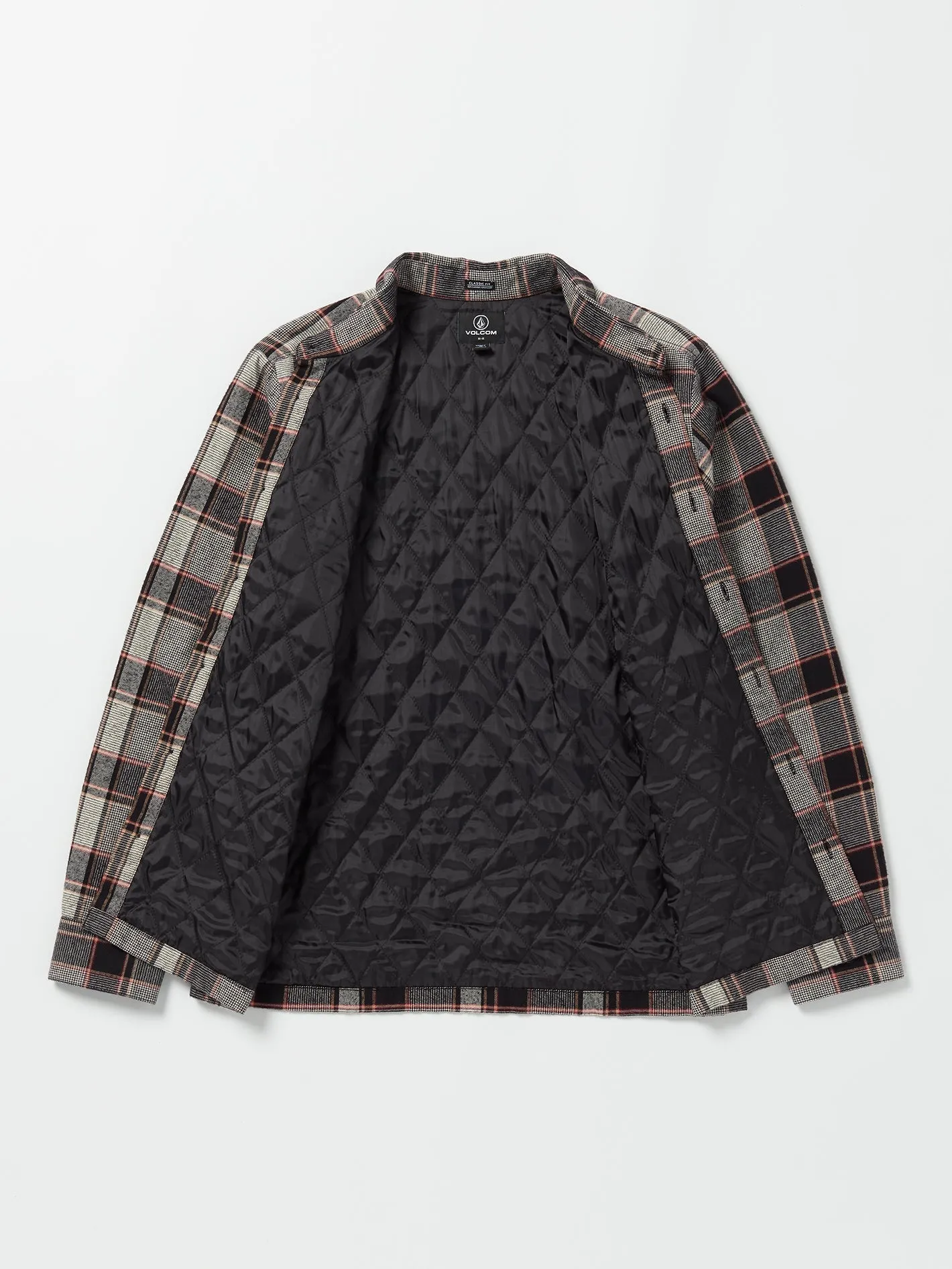 Brickstone Lined Flannel Long Sleeve Shirt - Dirty White sold by Volcom product image thumbnail 5