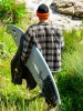 Brickstone Lined Flannel Long Sleeve Shirt - Dirty White sold by Volcom