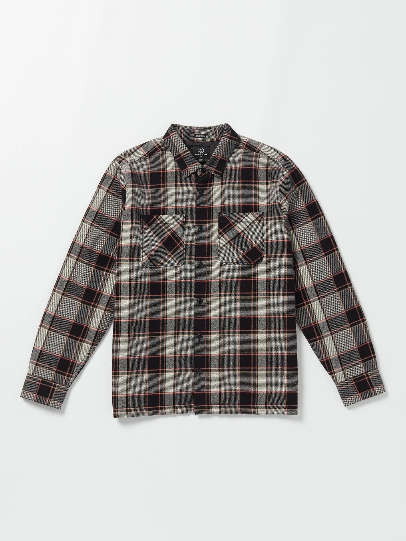 Brickstone Lined Flannel Long Sleeve Shirt - Dirty White sold by Volcom product image thumbnail 3