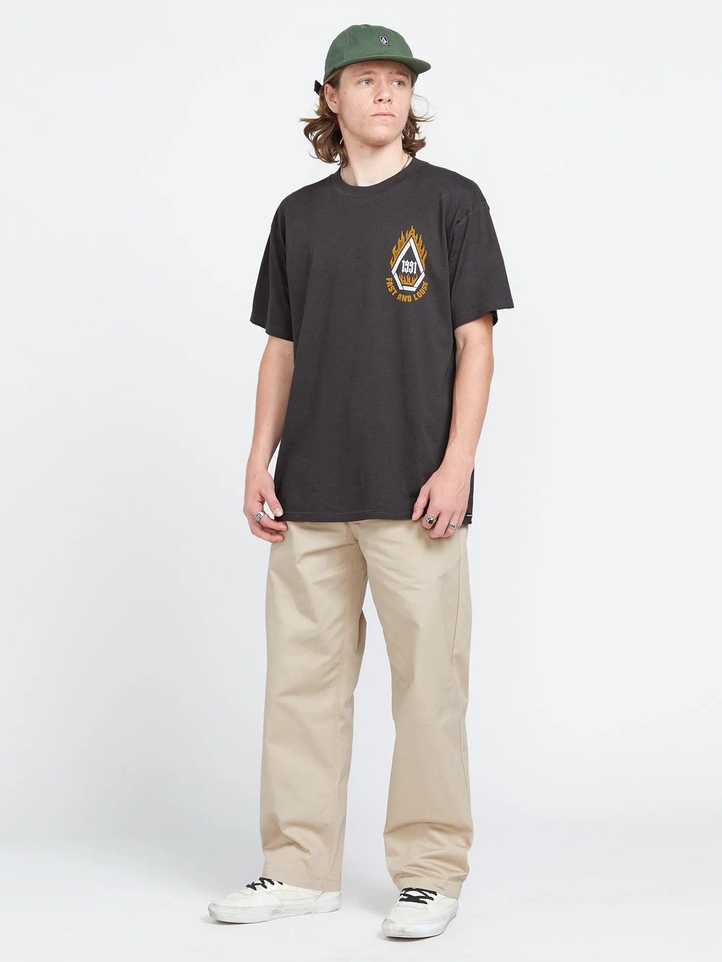 Frickin Skate Chino Pants - Light Khaki sold by Volcom product image thumbnail 4