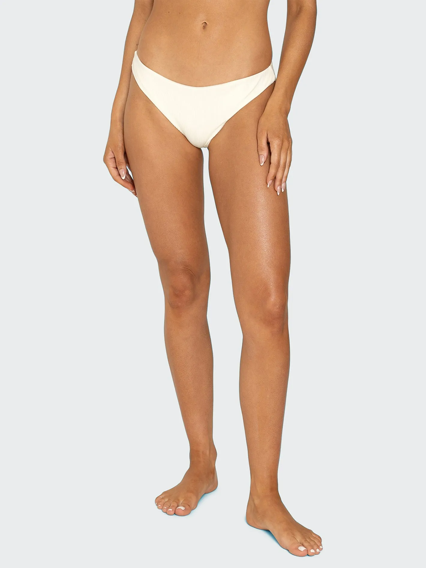 SET x Volcom: Sandy Cheeky Bikini Bottom - Sea Salt sold by Volcom product image thumbnail 4