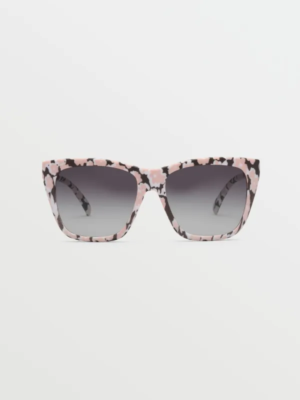 Looky Lou Sunglasses - What's Poppin/Gray Gradient sold by Volcom