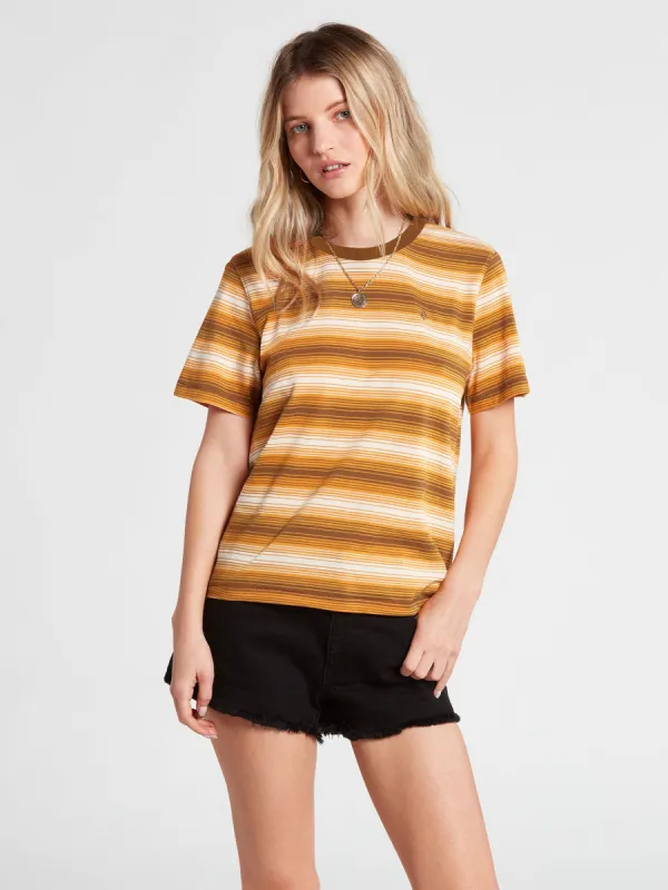 Stacking Up Short Sleeve Tee - Vintage Gold made by Volcom