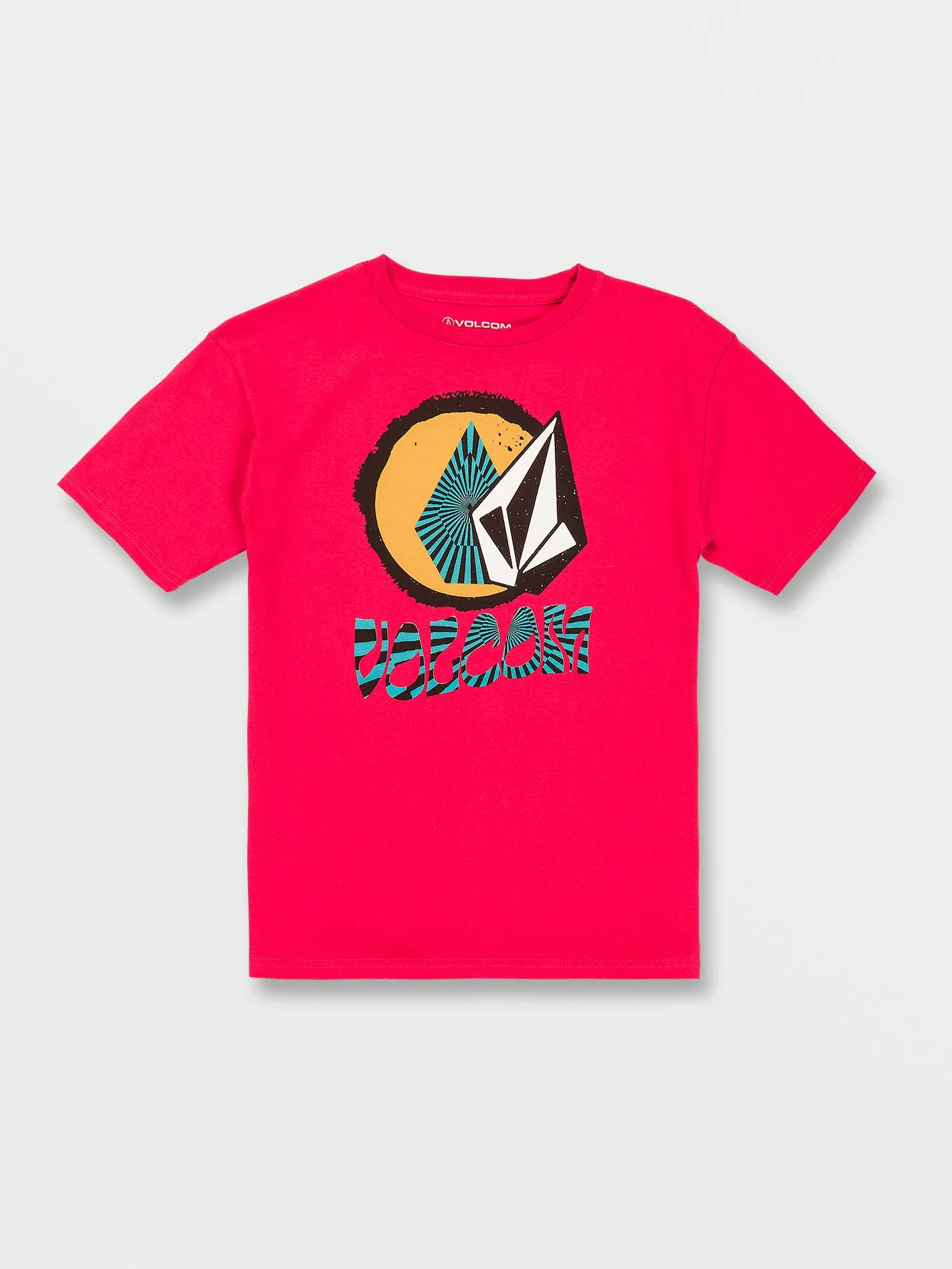 Little Boys Introspex Short Sleeve Tee - Ribbon Red sold by Volcom