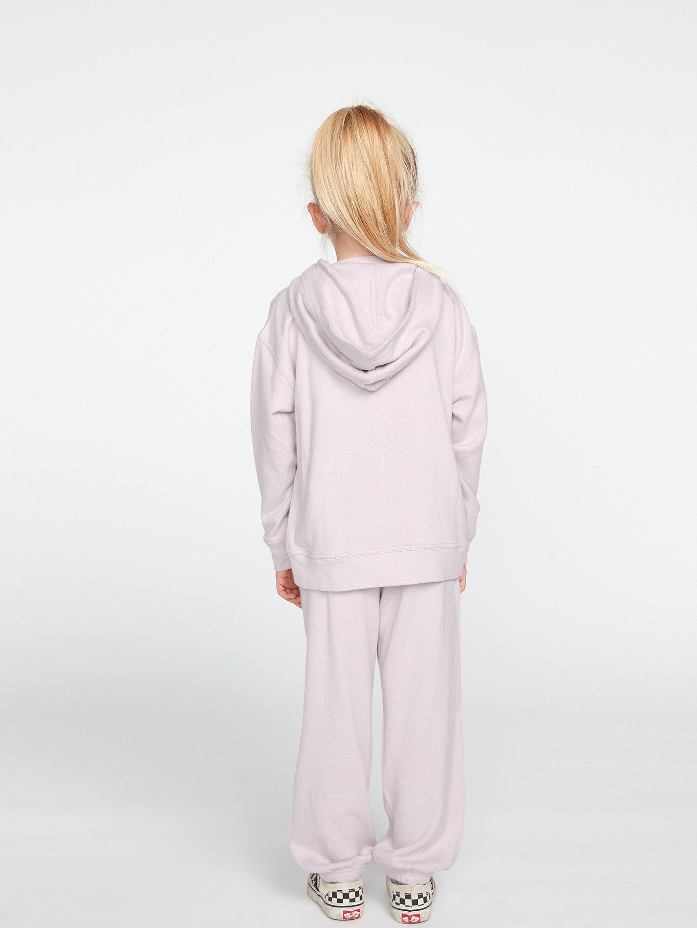 Girls Lived In Lounge Zip Fleece - Lavender sold by Volcom product image thumbnail 2