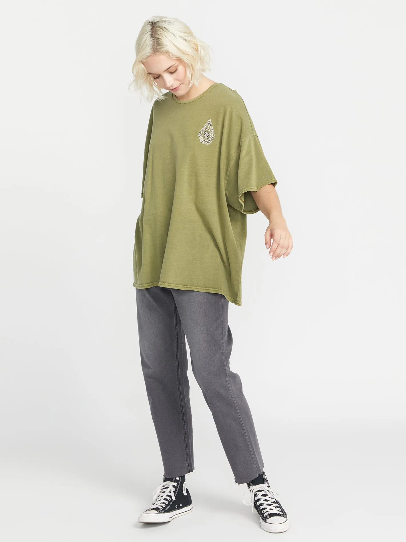 My Guys Short Sleeve Tee - Moss sold by Volcom product image thumbnail 3