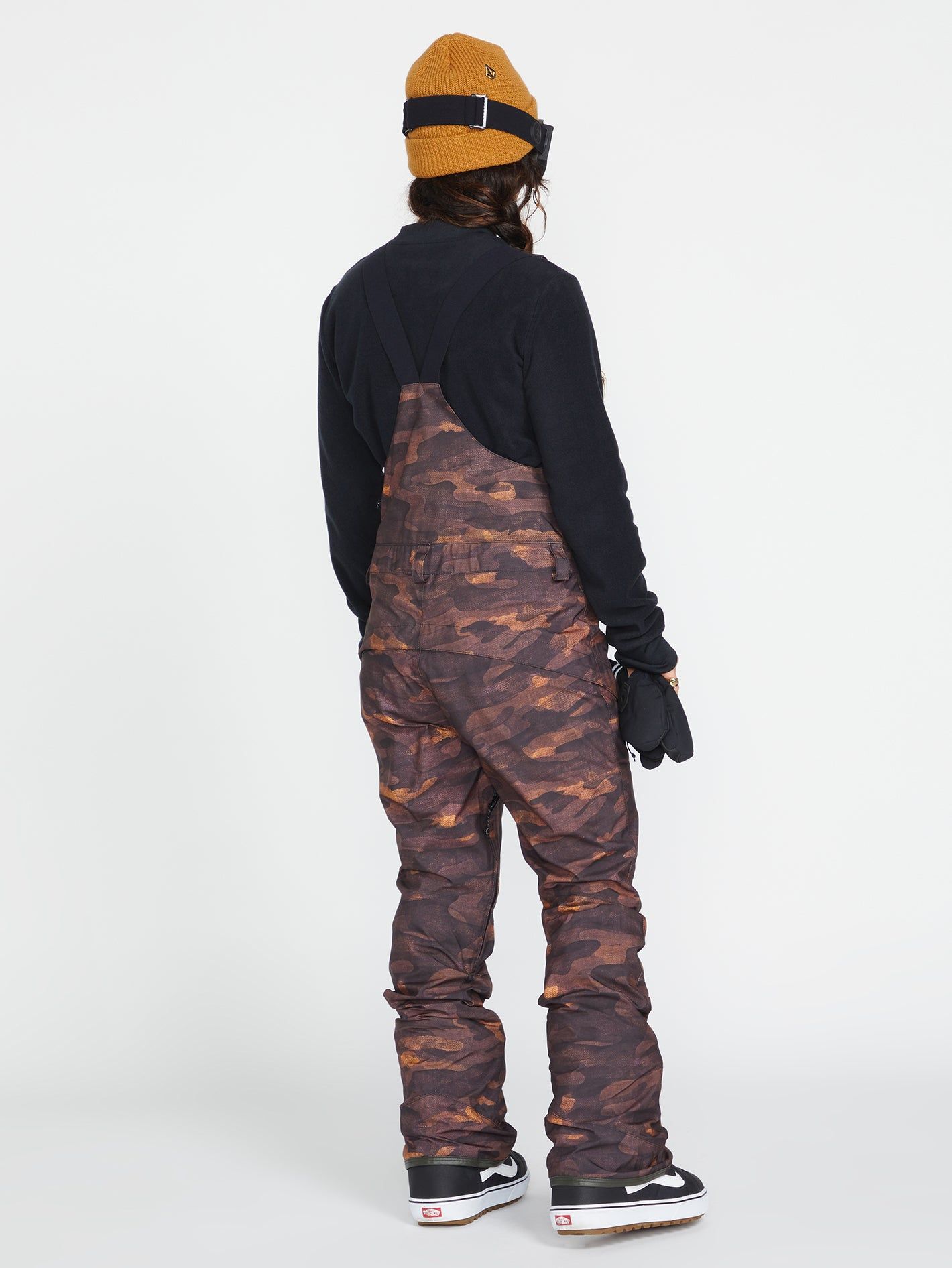 Womens Elm Stretch Gore Bib Overall - Dusk Camo (2022) sold by Volcom product image thumbnail 2