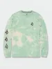 Iconic Stone Dye Long Sleeve Tee - Ice sold by Volcom