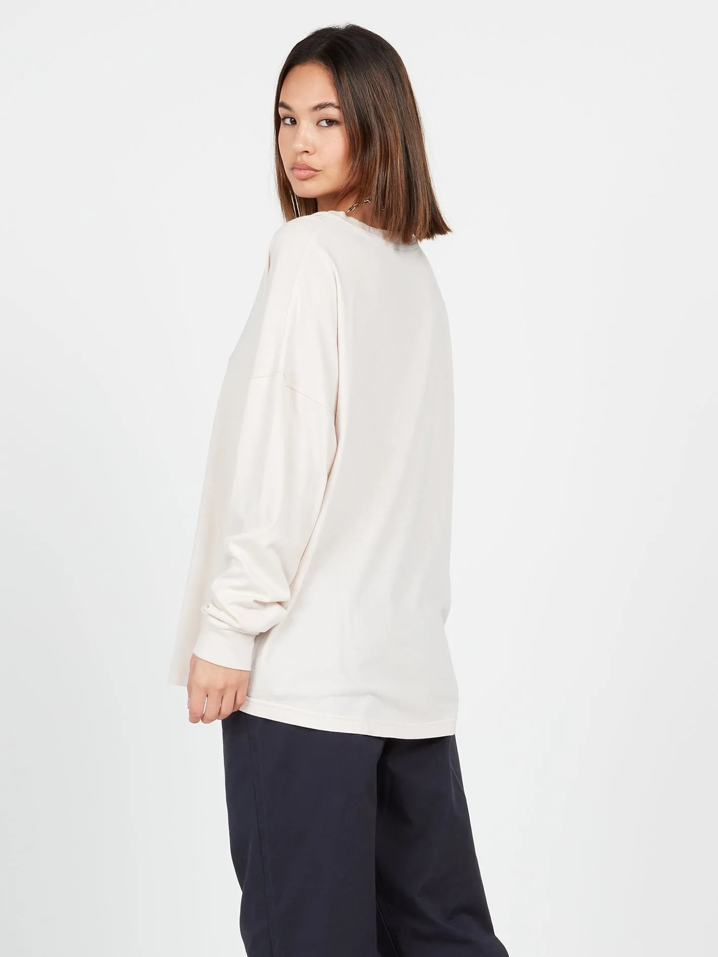Iconic Stones Long Sleeve Tee - Ash sold by Volcom product image thumbnail 2