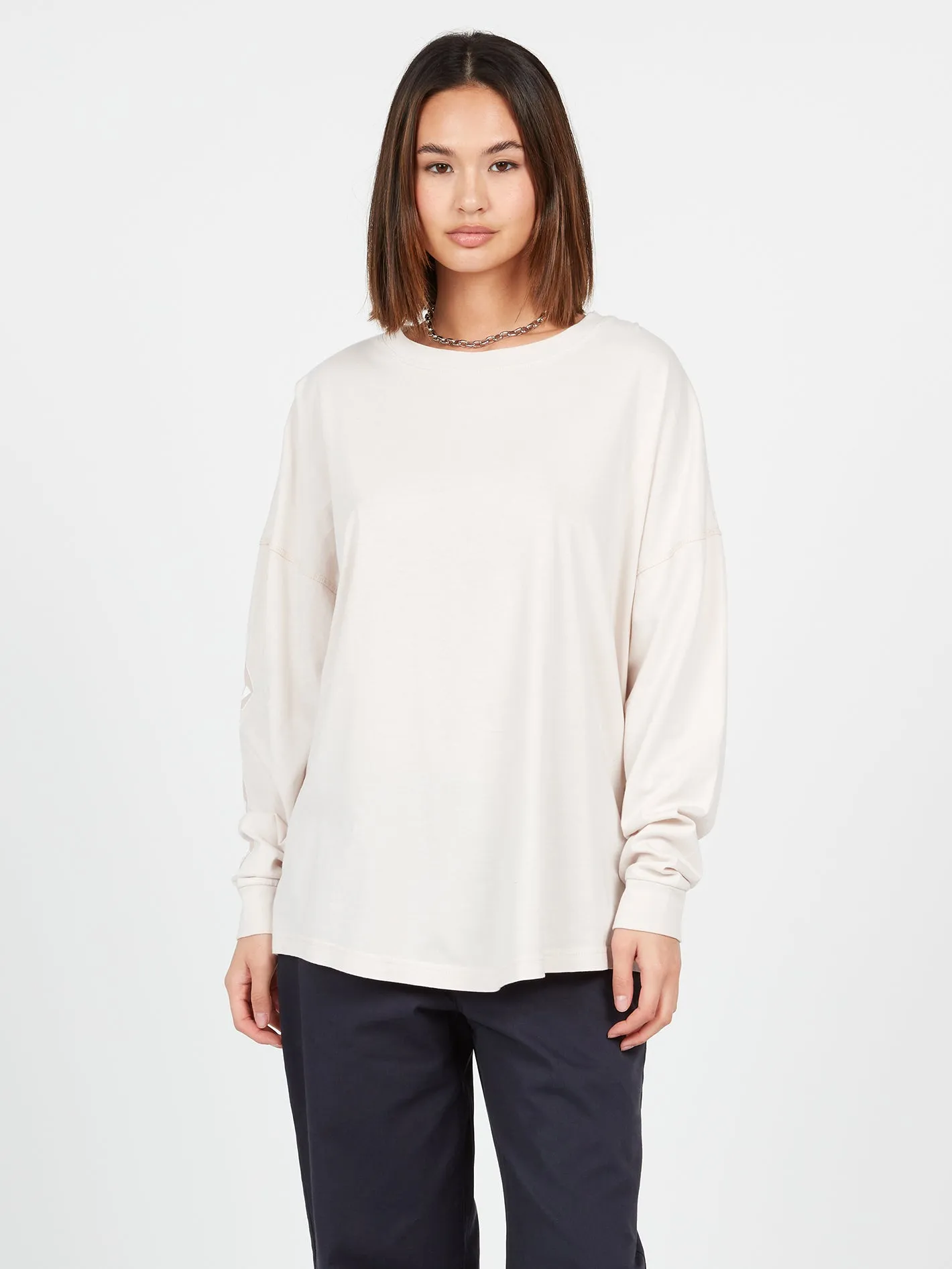 Iconic Stones Long Sleeve Tee - Ash sold by Volcom product image thumbnail 3