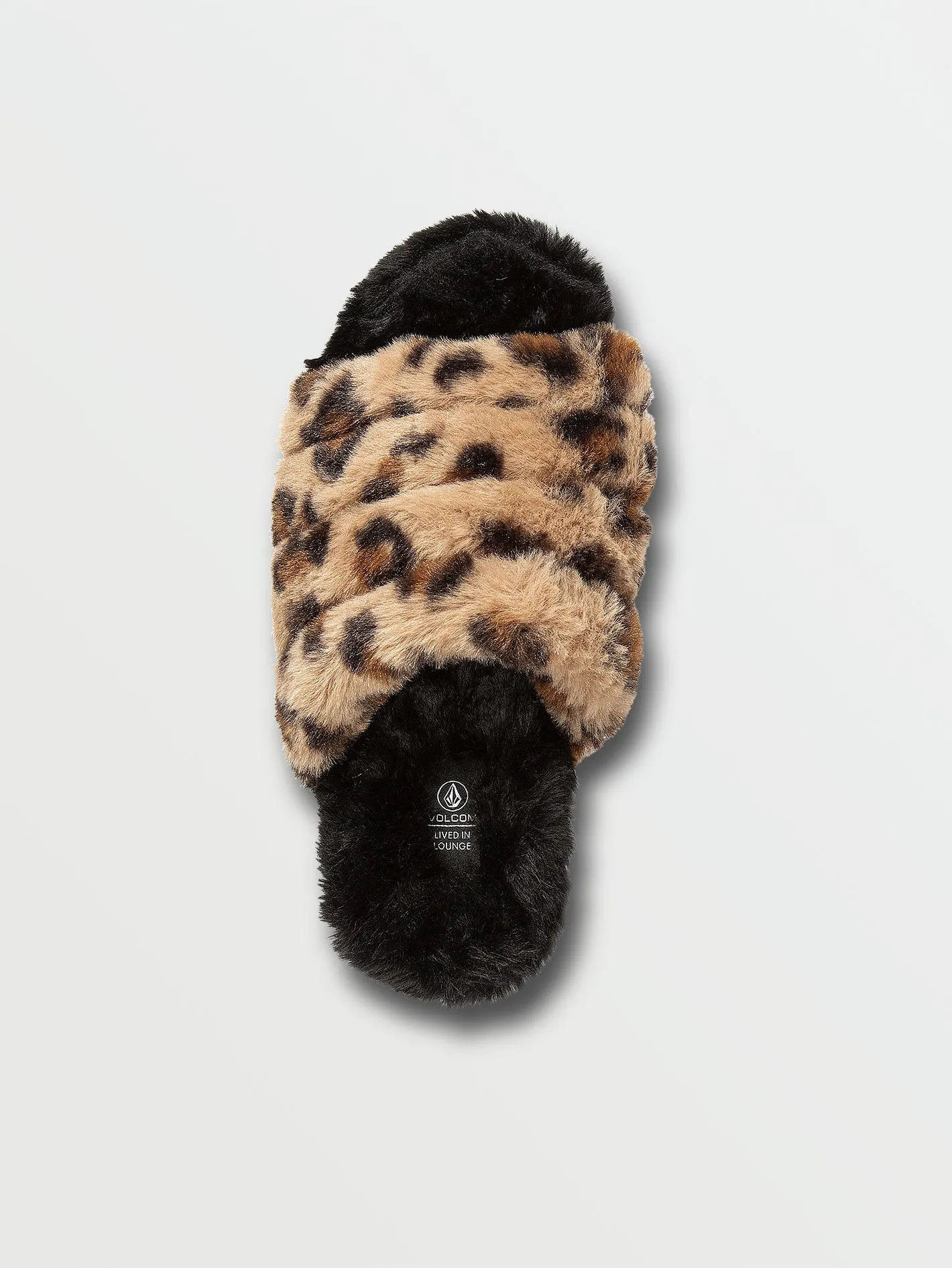Lived in Lounge Puff Puff Slides - Leopard sold by Volcom product image thumbnail 3