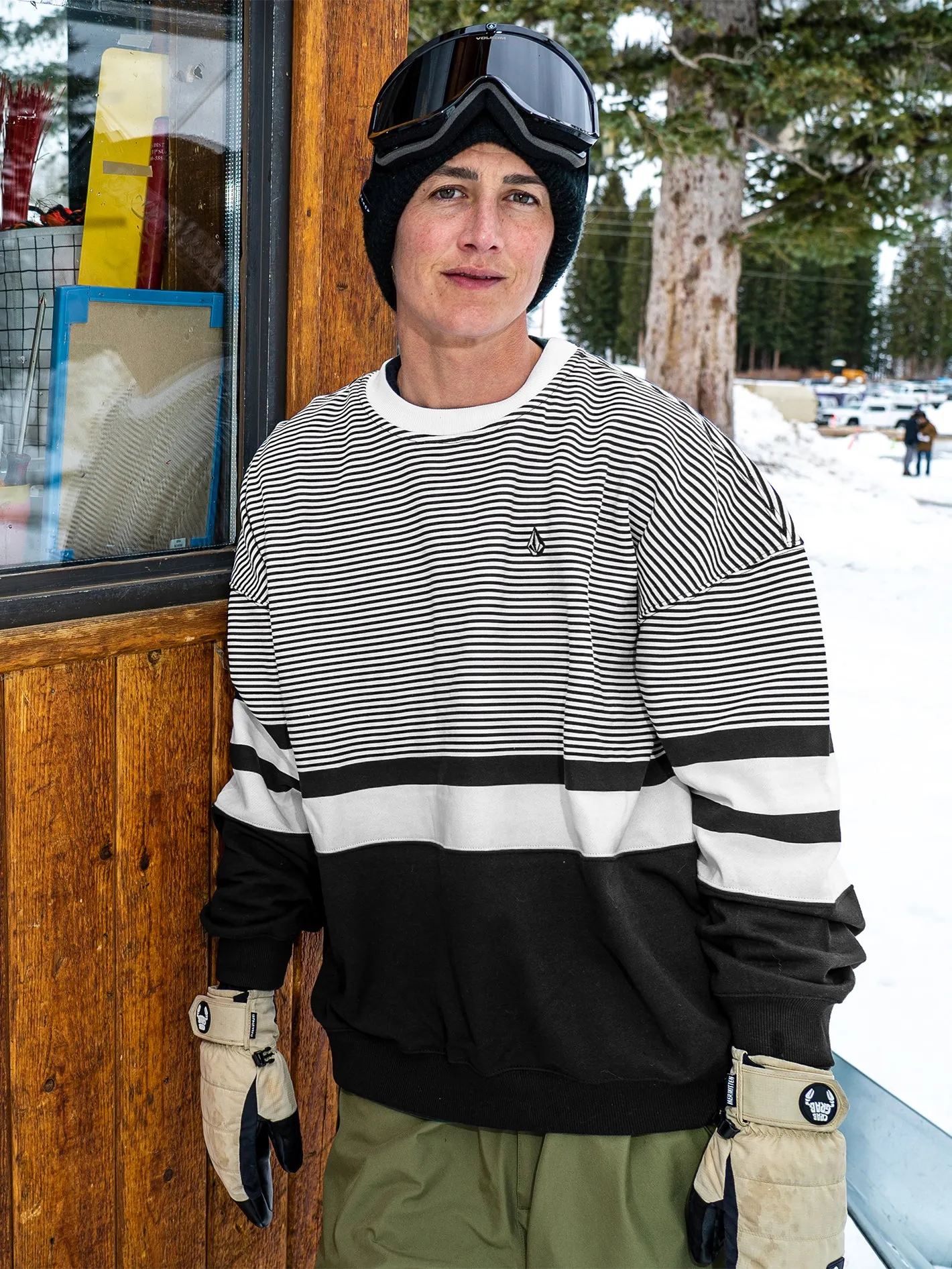 Melancon Crew Neck - Black sold by Volcom product image thumbnail 3