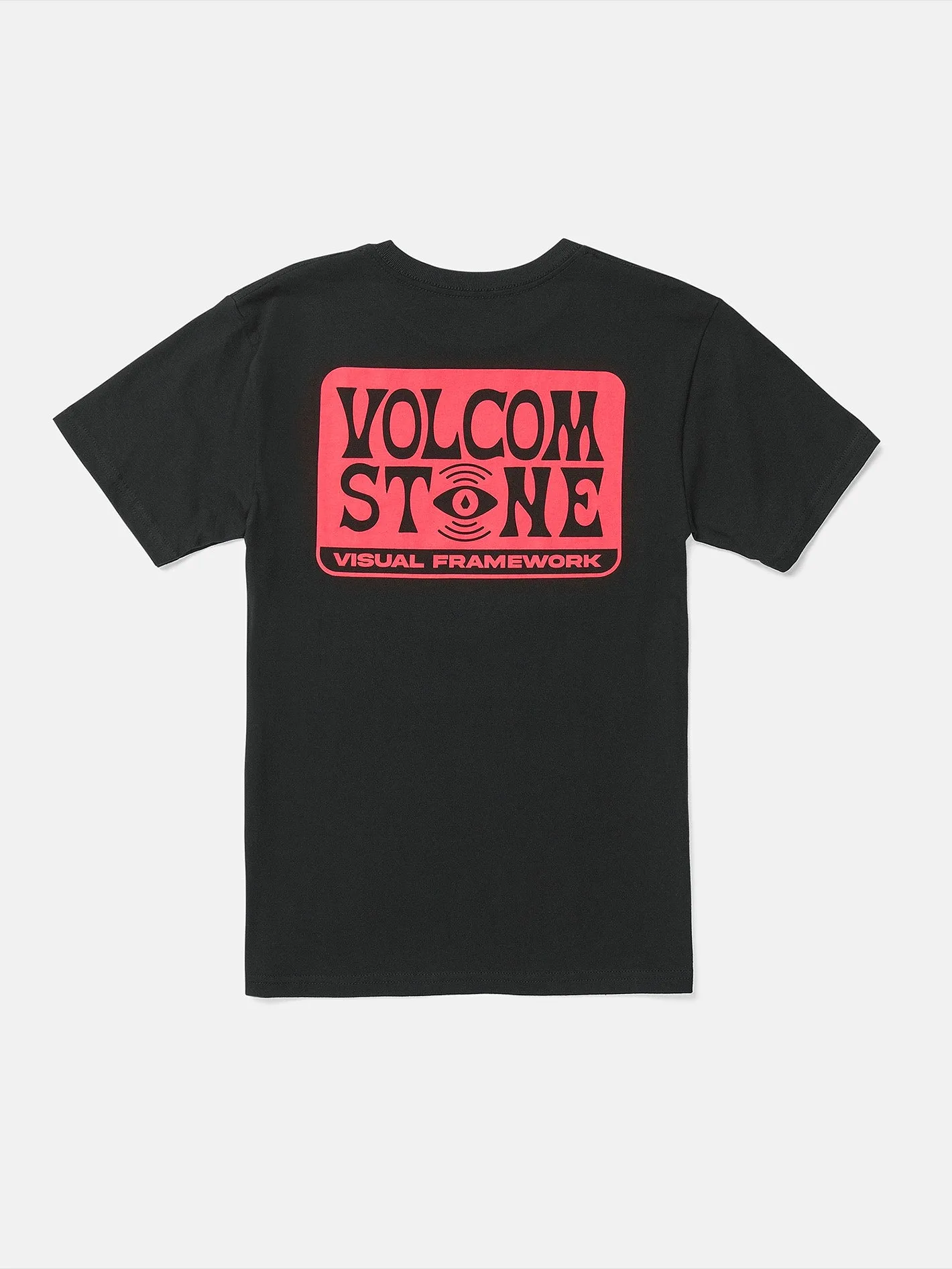 Big Boys Viz Fray Short Sleeve Tee - Black sold by Volcom product image thumbnail 2