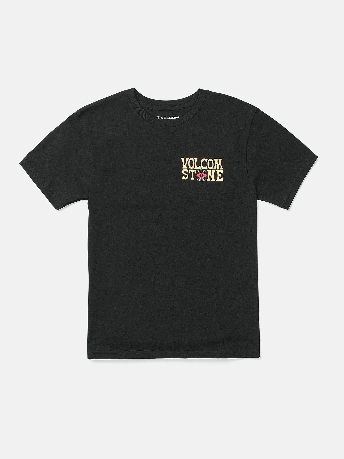 Big Boys Viz Fray Short Sleeve Tee - Black sold by Volcom