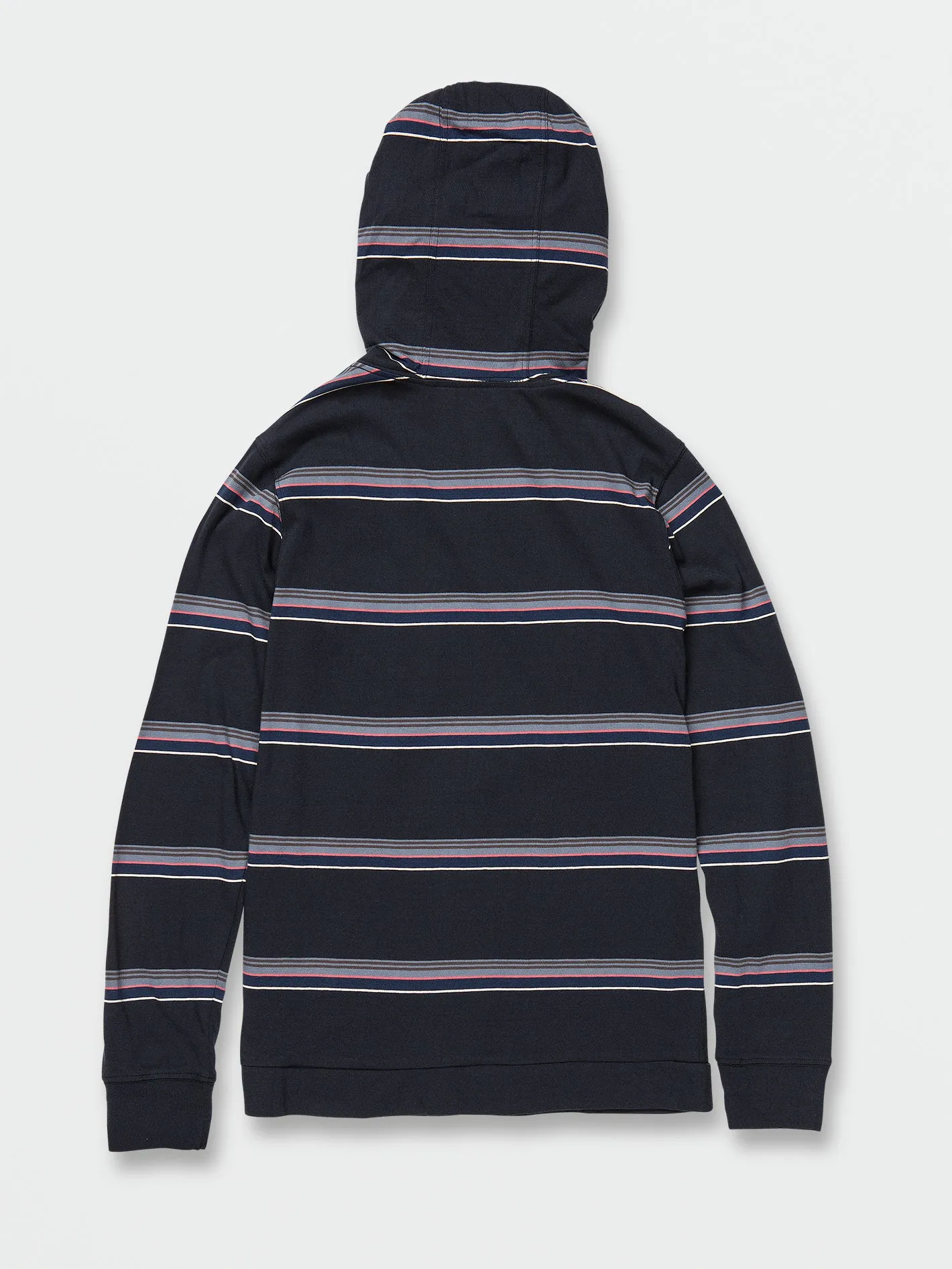 Outstoned Hooded Long Sleeve Shirt - Navy sold by Volcom product image thumbnail 2
