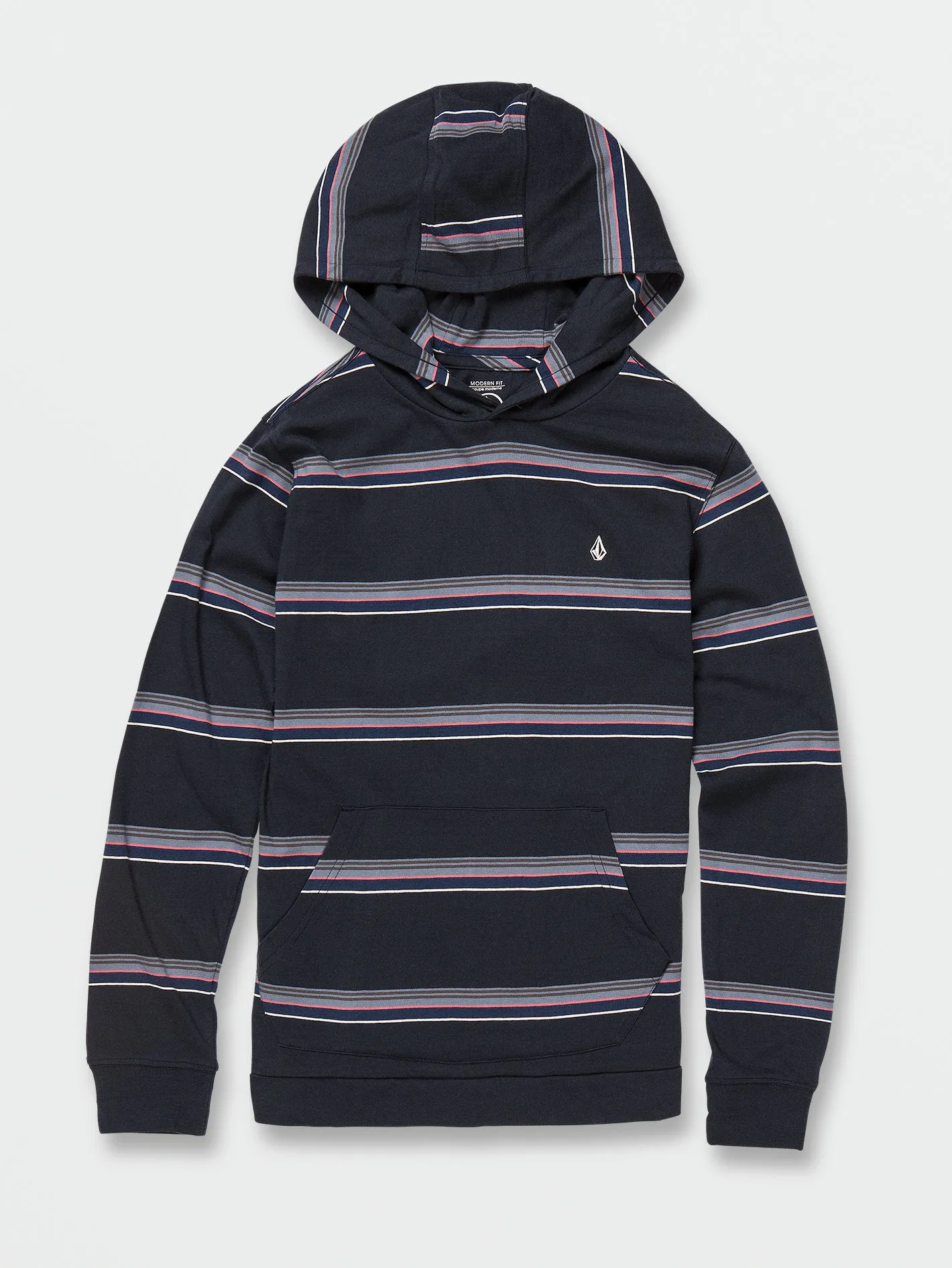 Outstoned Hooded Long Sleeve Shirt - Navy sold by Volcom
