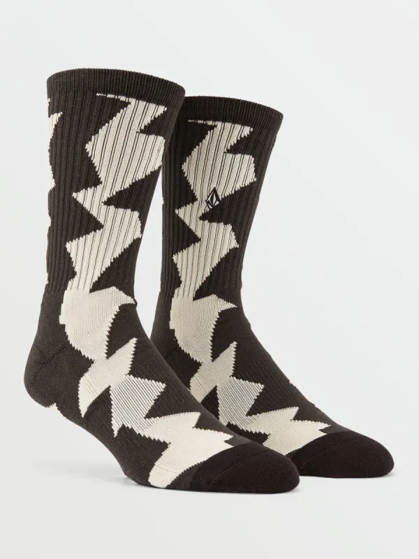 Stoney Stone Socks - Dirty White sold by Volcom