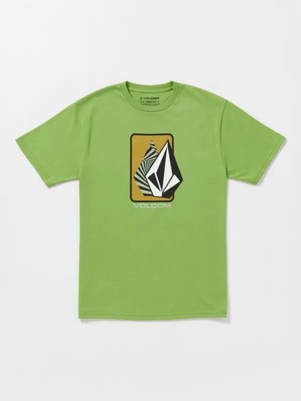 Little Boys Ramp Stone Geo Short Sleeve Tee - Seaweed Green sold by Volcom