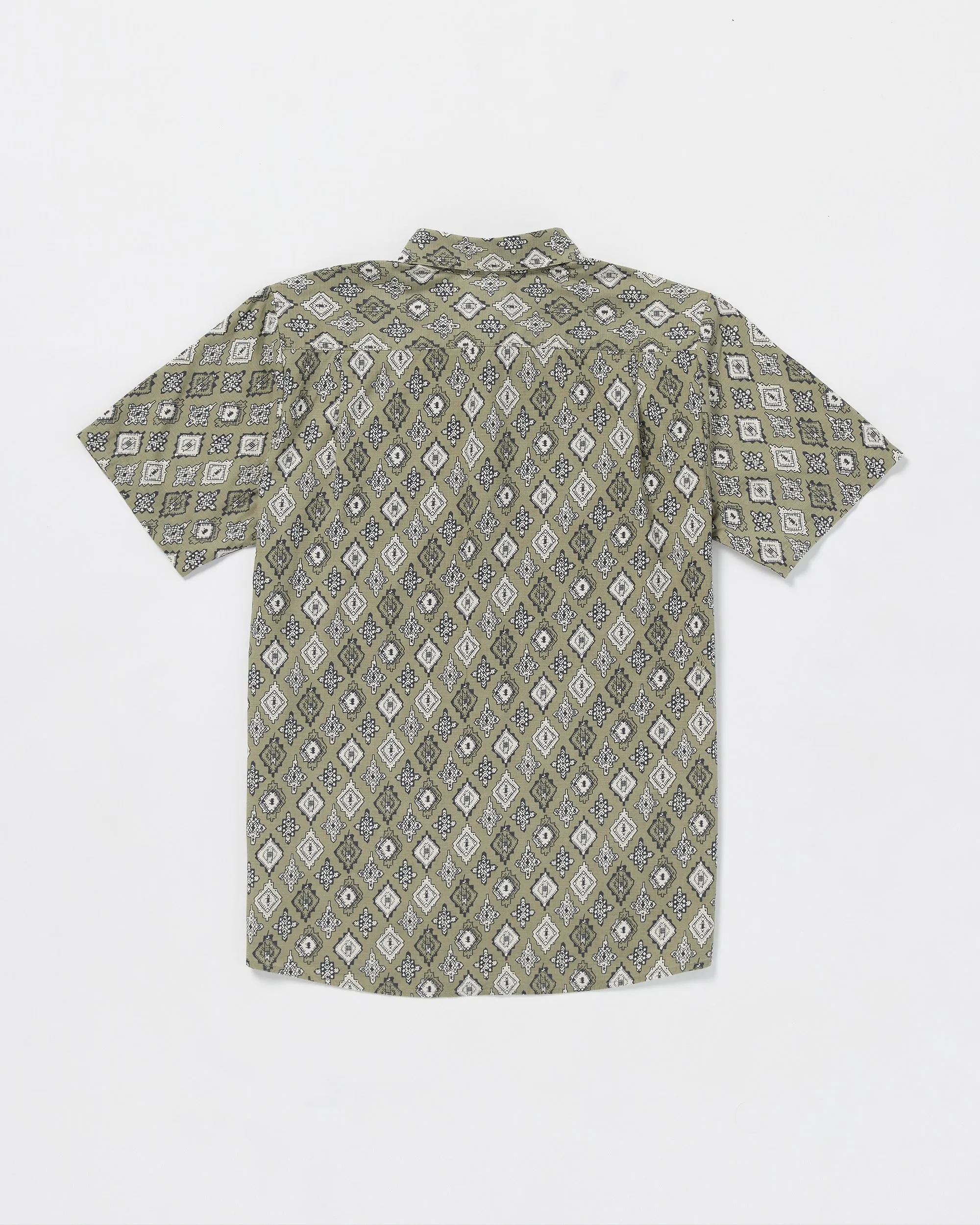 Scaler Stone Woven Short Sleeve Shirt - Thyme Green sold by Volcom product image thumbnail 4