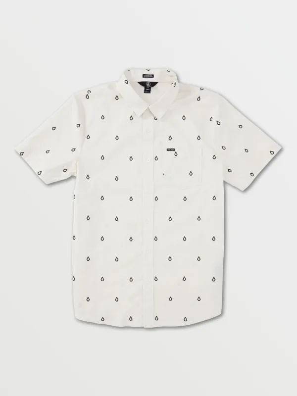 Patterson Short Sleeve Shirt - White Flash sold by Volcom