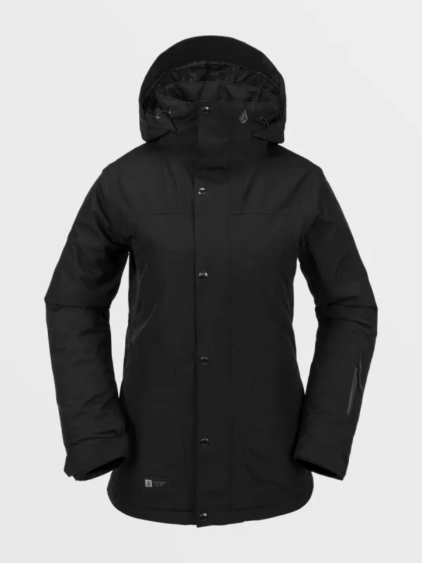 Womens Ell Insulated Gore-Tex Jacket - Black sold by Volcom