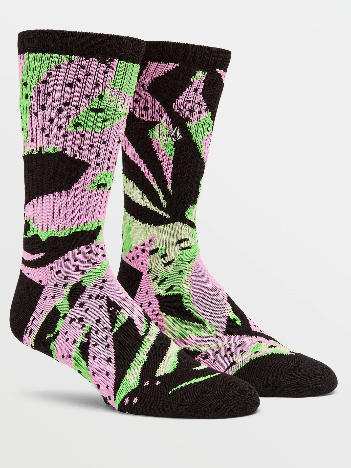 Stoney Shred Socks - Poison Green sold by Volcom