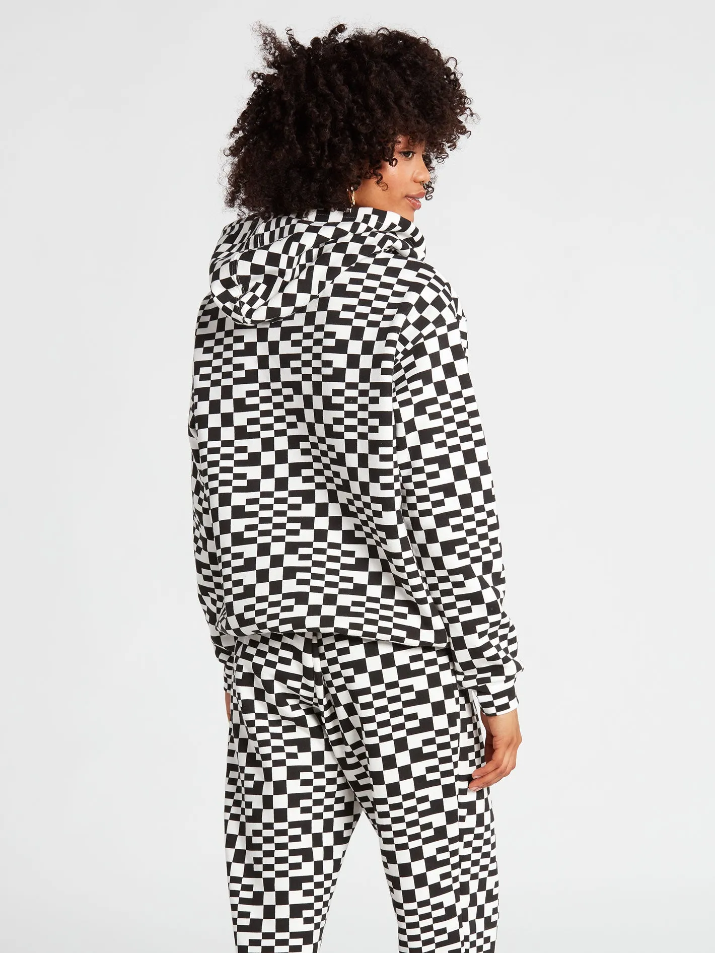 Check You Out Hoodie - Black White sold by Volcom product image thumbnail 4