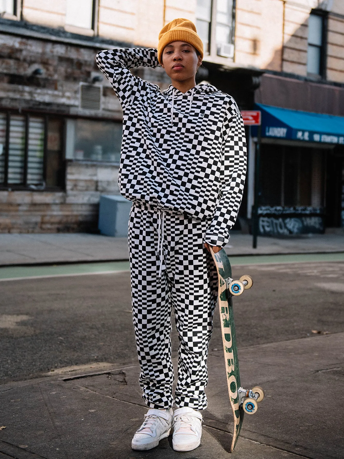 Check You Out Hoodie - Black White sold by Volcom product image thumbnail 2