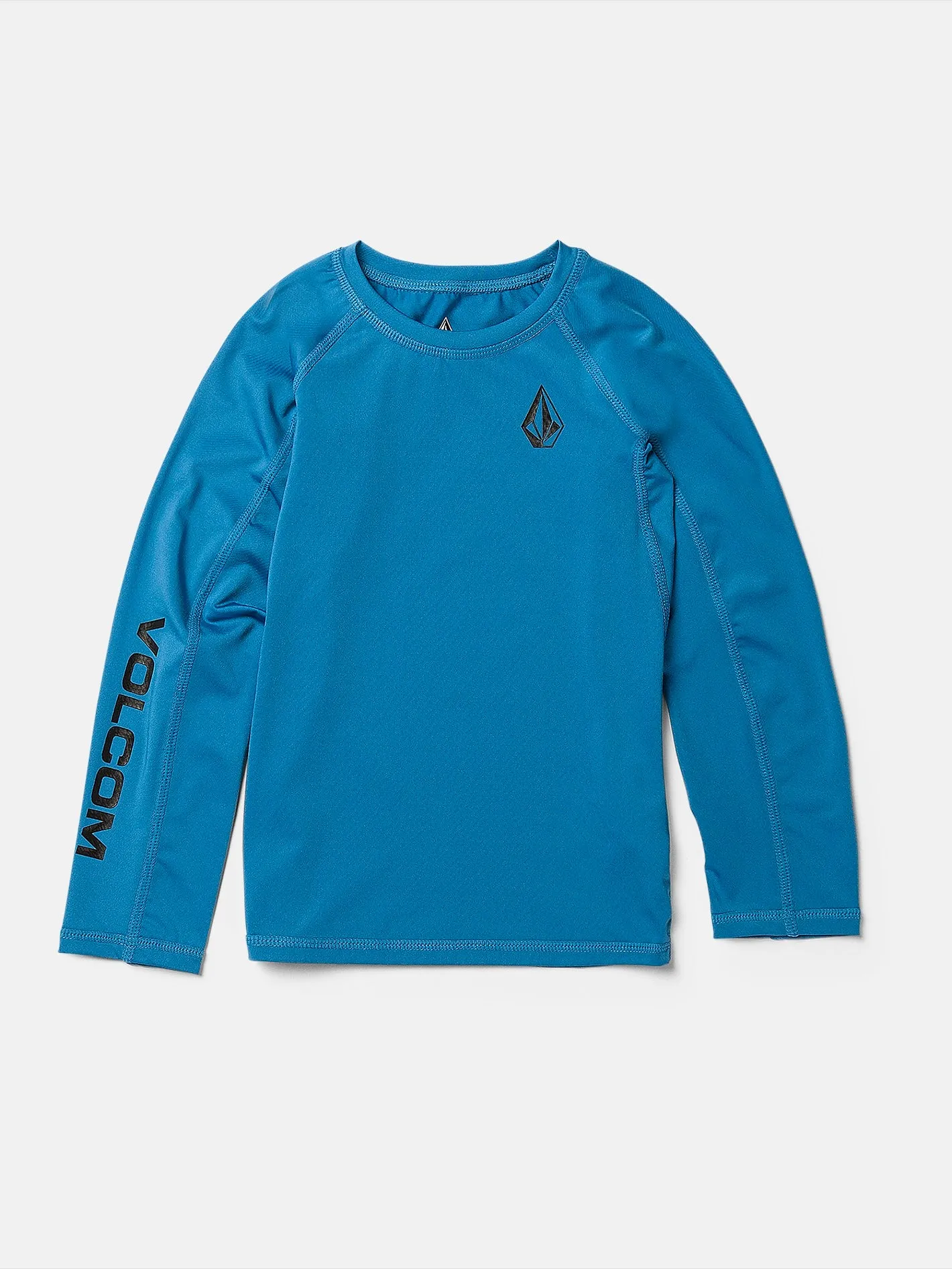 Little Boys Lido Long Sleeve Shirt - Tidal Blue sold by Volcom