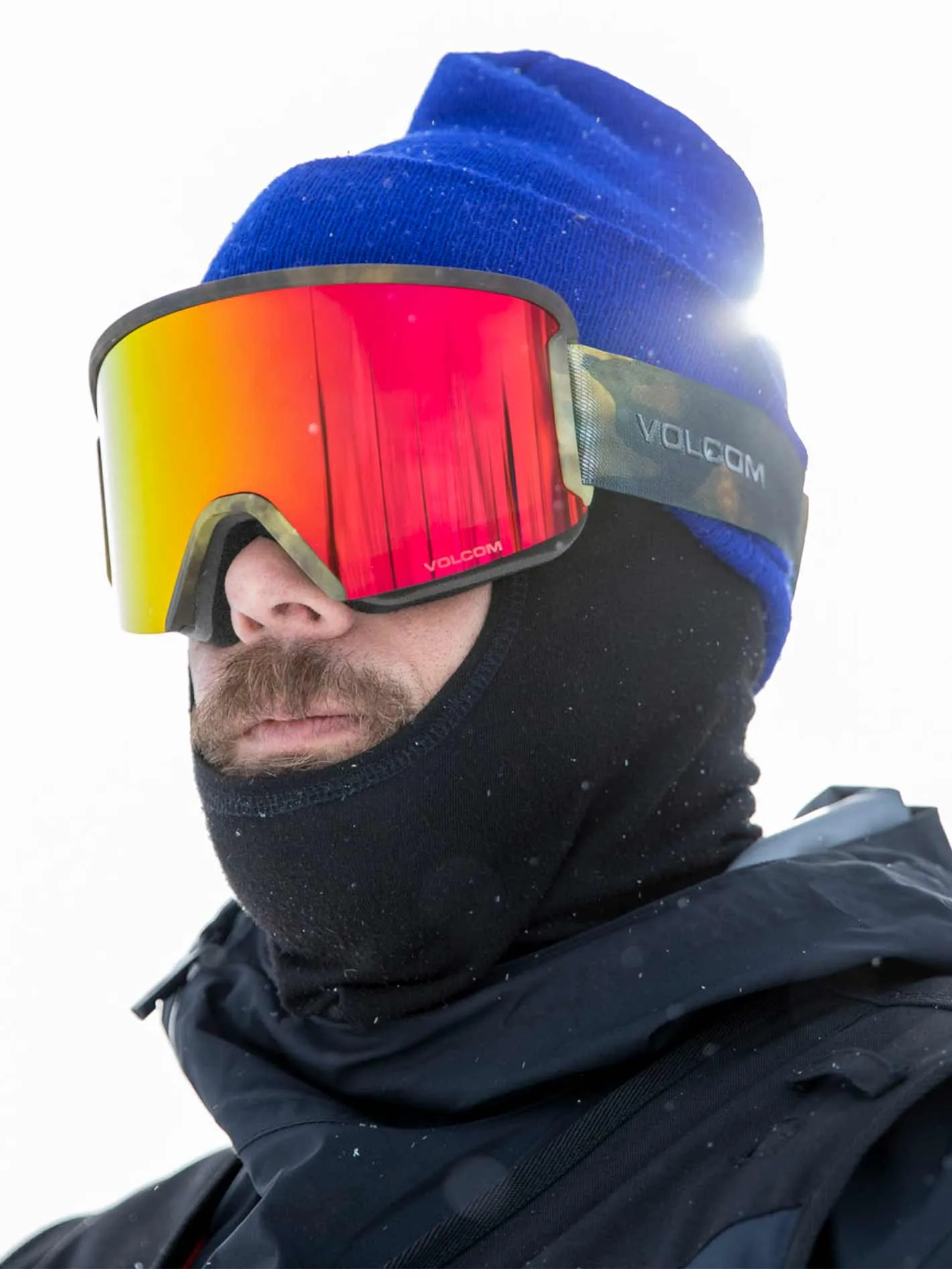 Garden Goggle - Camo / Red Chrome sold by Volcom