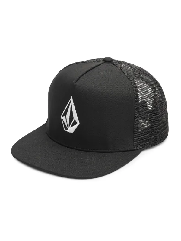 V Full Stone Trucker Hat - Black sold by Volcom