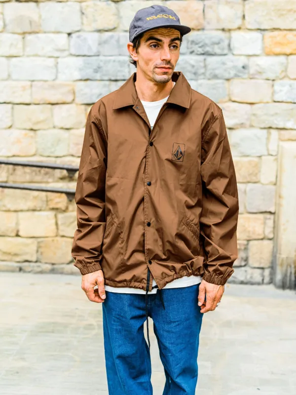 Skate Vitals Coaches Jacket - Rubber sold by Volcom