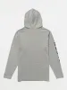 Hodad Hooded Long Sleeve Shirt - Heather Grey sold by Volcom