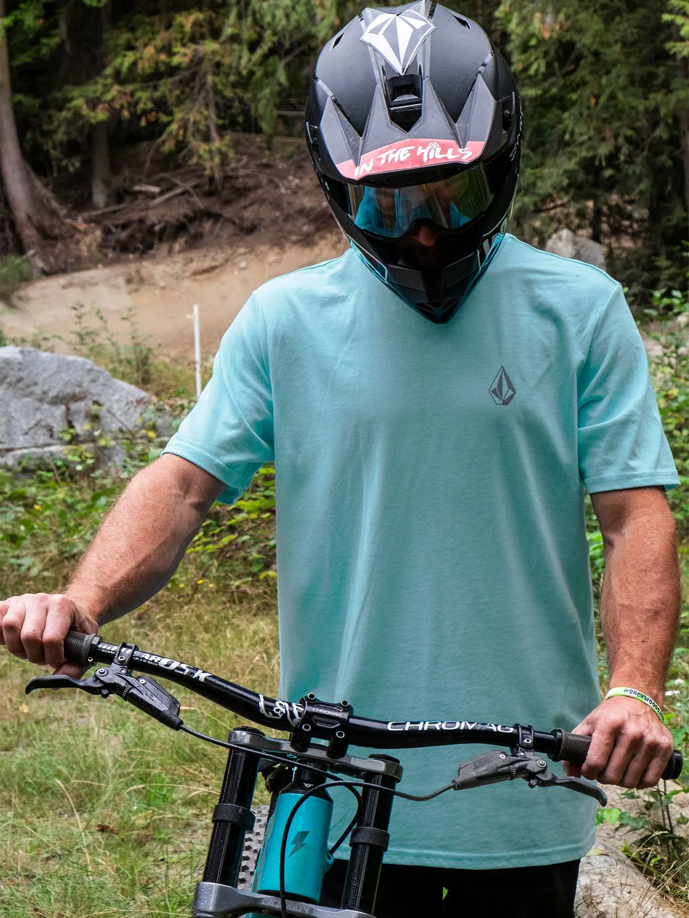 Stone Tech Short Sleeve Tee - Neon Blue sold by Volcom