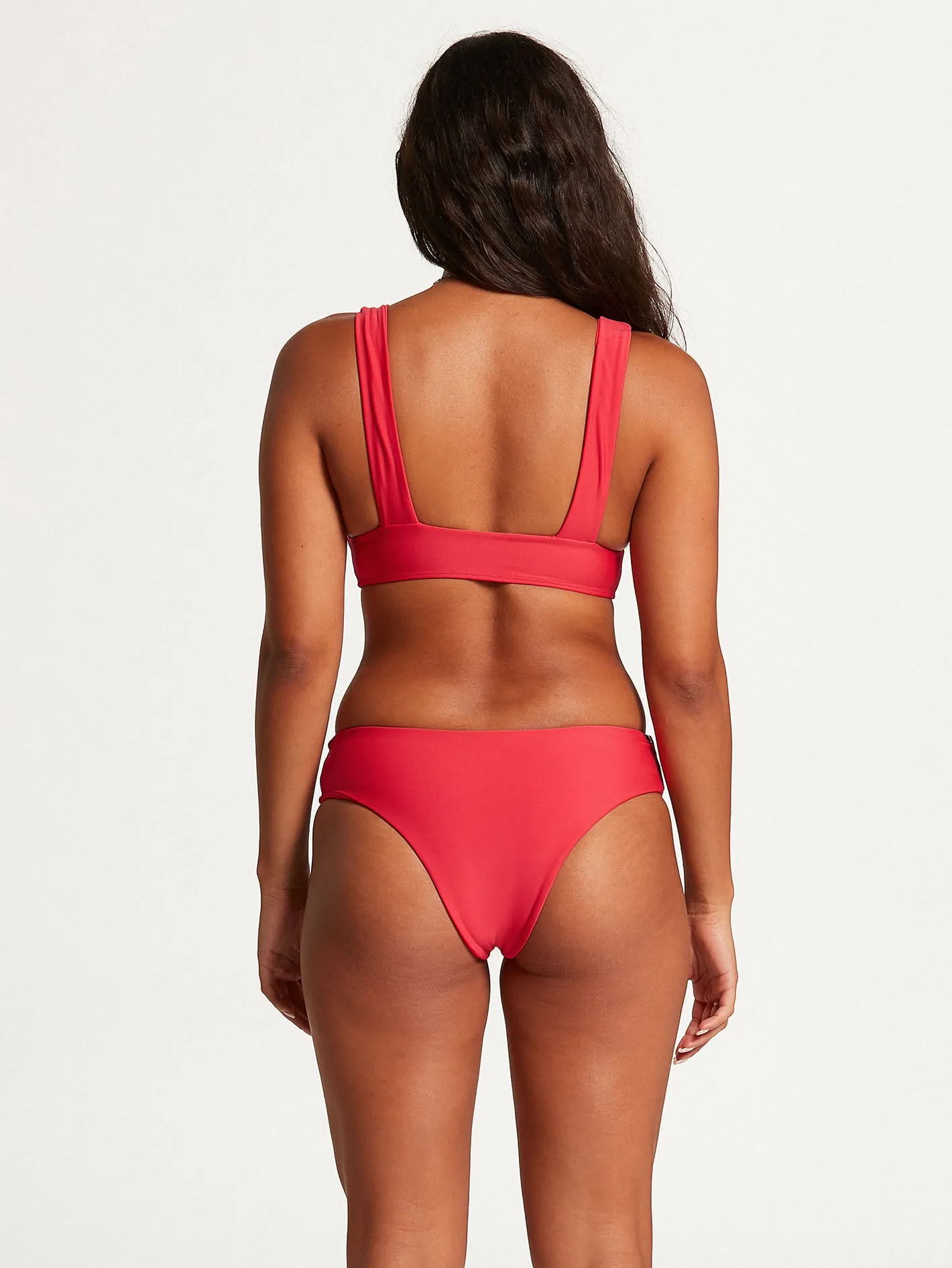 Simply Seamless Skimpy Bikini Bottom- True Red sold by Volcom product image thumbnail 4