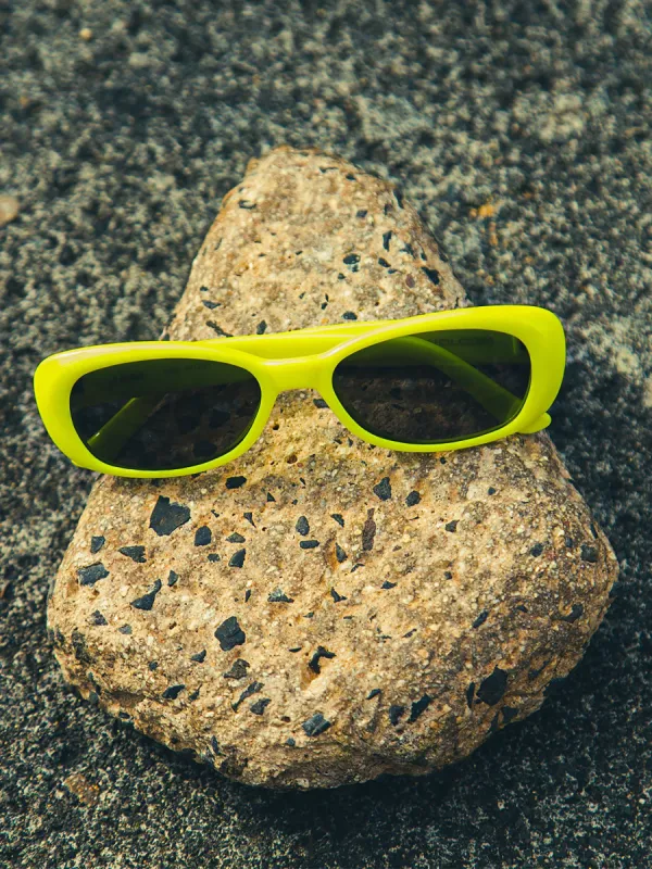 Jam Sunglasses - Gloss Lime/Gray made by Electric