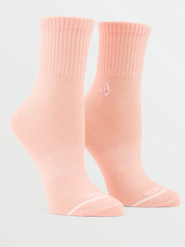 The New Crew Socks 3 Pack - Multi sold by Volcom